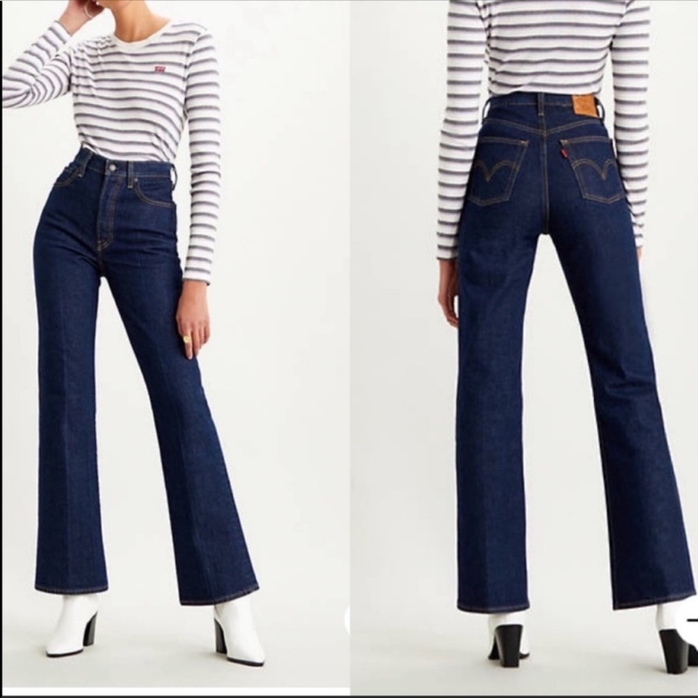 Levi’s Ribcage High Rise Bootcut Jeans
